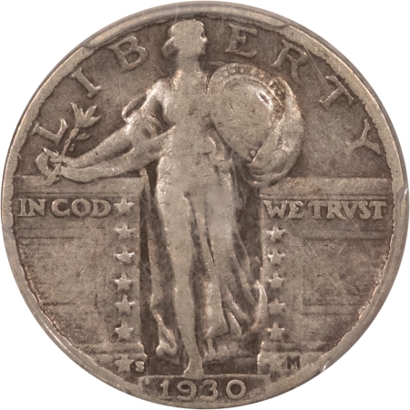 New Certified Coins 1930-S STANDING LIBERTY QUARTER – PCGS VF-20