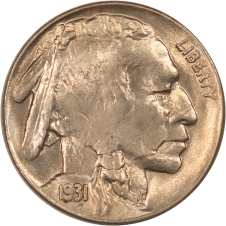 Buffalo Nickels 1931-S BUFFALO NICKEL – UNCIRCULATED, BUT SOFTLY STRUCK!