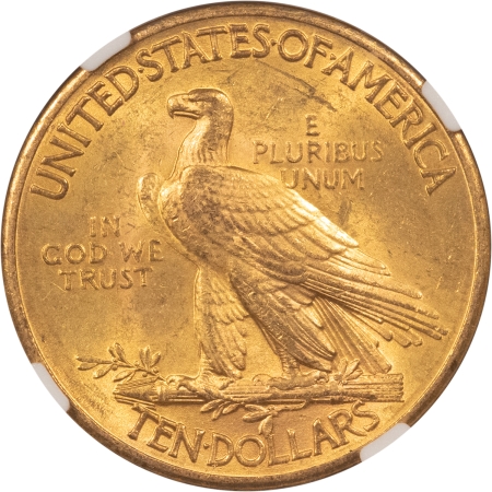 $10 1932 $10 INDIAN GOLD EAGLE – NGC MS-62