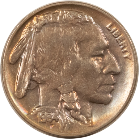 Buffalo Nickels 1934-D BUFFALO NICKEL – HIGH GRADE EXAMPLE!