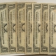 New Store Items 1935 $1 SILVER CERTIFICATES, LOT OF 9 – VF/AU