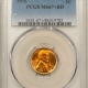 Lincoln Cents (Wheat) 1929-D LINCOLN CENT – PCGS MS-66 RD, BLAZING RED!