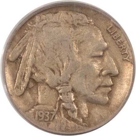 Buffalo Nickels 1937-D BUFFALO NICKEL, 3 LEGS – PCGS XF-40, NICE ATTRACTIVE KEY-DATE!