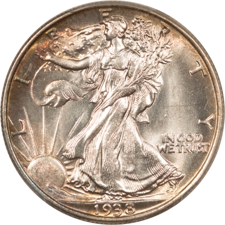 New Certified Coins 1938 WALKING LIBERTY HALF DOLLAR – PCGS MS-64, PRETTY & PREMIUM QUALITY!