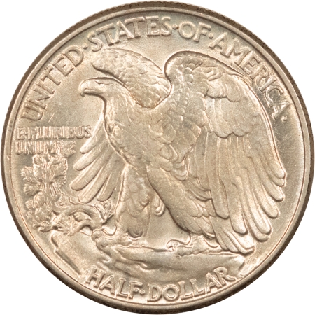 New Store Items 1945 WALKING LIBERTY HALF DOLLAR – UNCIRCULATED, CLAIMS TO CHOICE!