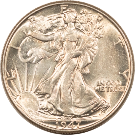 New Store Items 1947 WALKING LIBERTY HALF DOLLAR – UNCIRCULATED, CHOICE!