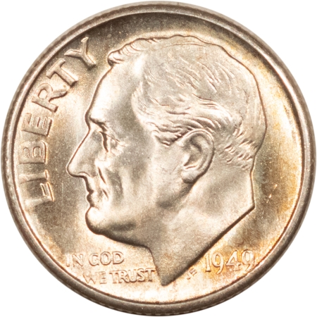 New Store Items 1949-S ROOSEVELT DIME – PRETTY GEM! UNCIRCULATED!