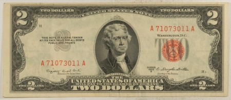 New Store Items 1953-B $2 UNITED STATES NOTE, FR-1511 – VERY FINE!