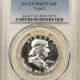 Franklin Halves 1960 FRANKLIN HALF DOLLAR – PCGS MS-65 FBL, BLAST WHITE GEM!