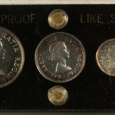 New Store Items 1961 CANADA SILVER 6 COIN SPECIMEN PROOFLIKE SET LOVELY GEM PL BU VINTAGE HOLDER