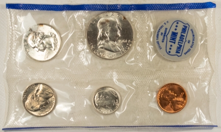 New Store Items 1961-P/D 10 COIN US SILVER MINT SET, GEM UNCIRCULATED, W/ ORIGINAL MINT ENVELOPE