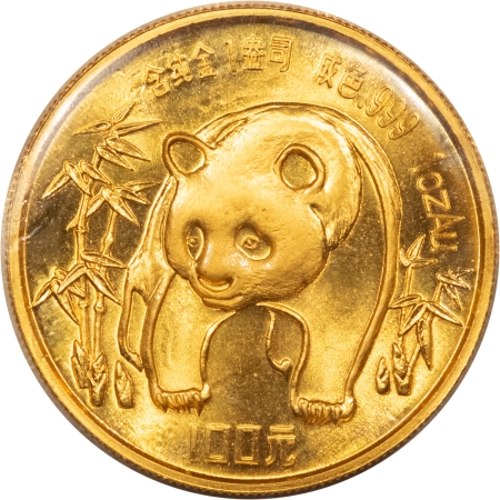 Bullion 1986 CHINA 100 YUAN 1 OZ .999 GOLD PANDA – GEM PRISTINE BU! GOVERNMENT SEALED!