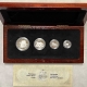 Bullion 1989 CANADA 4 COIN PLATINUM PROOF MAPLE LEAF SET 1.85 OZ .9995 – GEM PROOF W/OGP