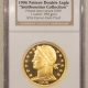 Bullion (1906) PATTERN DOUBLE EAGLE SMITHSONIAN PRIVATE ISSUE 1OZ SILVER NGC GEM PR UCAM