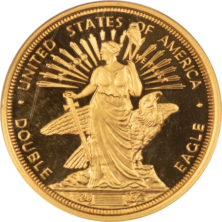 Bullion (1906) PATTERN DOUBLE EAGLE 1OZ GOLD SMITHSONIAN PRIV ISSUE NGC GEM PR ULTRA CAM