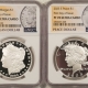 Dollars 2023 MORGAN/PEACE DOLLAR SET, NGC MS-70 “FIRST DAY OF ISSUE”-MODERN PERFECTION!