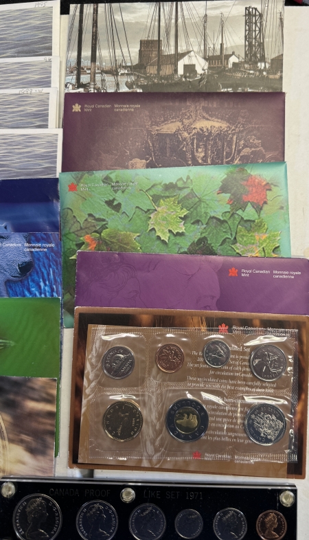 New Store Items 1968-2004 CANADA UNCIRCULATED COIN SETS, NICE RUN W/ ALL DATES & MORE GEM W/ OGP