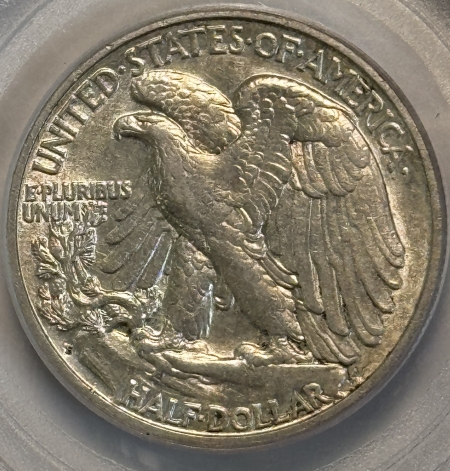 CAC Approved Coins 1923-S WALKING LIBERTY HALF DOLLAR – PCGS AU-50, TOUGH! CAC APPROVED!