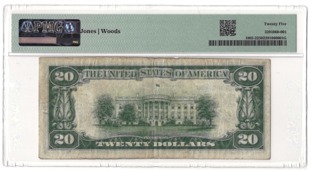 New Store Items RARE 1929 RAPPAHANNOCK NB WASHINGTON, VA $20 TY II, PMG VF-25-2 NOTES REPORTED!