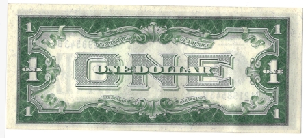 New Store Items 1928-B $1 SILVER CERTIFICATE, “FUNNY BACK”, FR-1602, CHOICE AU-LOOKS GEM CU!