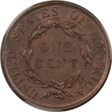 Coronet Head Large Cents 1818 CORONET HEAD LARGE CENT – PCGS MS-61 BN, LOOKS CHOICE! PREMIUM QUALITY!