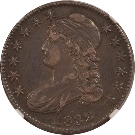 Early Halves 1832 CAPPED BUST HALF DOLLAR – NGC XF-45