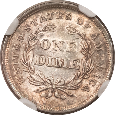 Liberty Seated Dimes 1839 LIBERTY SEATED DIME NGC MS-63