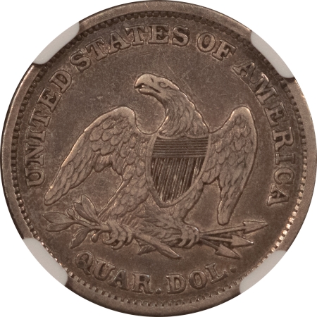 Liberty Seated Quarters 1839 SEATED LIBERTY QUARTER, NO DRAPERY – NGC VF-30, NICE ORIGINAL