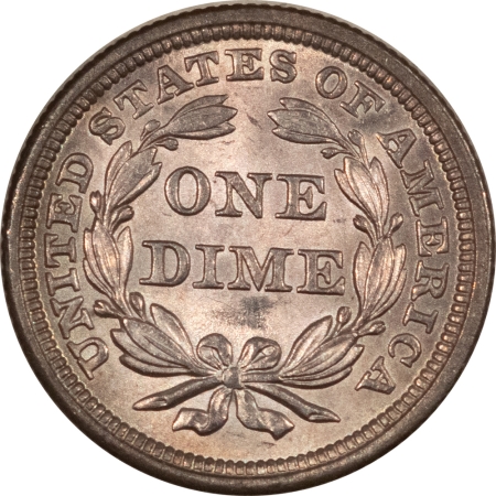 Liberty Seated Dimes 1842 SEATED LIBERTY DIME – UNCIRCULATED, LOOKS CHOICE!