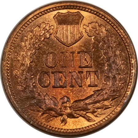 Indian 1864 L INDIAN CENT – UNCIRCULATED, RED & BROWN!