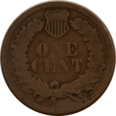 Indian 1865 INDIAN CENT, PLAIN 5 – CIRCULATED!