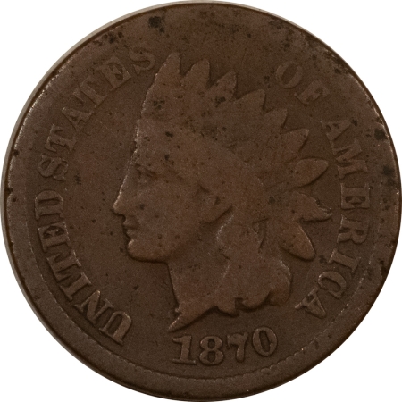 Indian 1870 INDIAN CENT – CIRCULATED