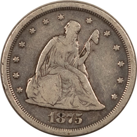 New Store Items 1875-S TWENTY CENT PIECE – CIRCULATED