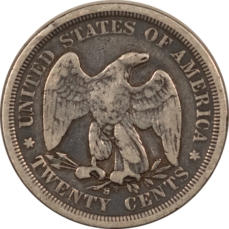 New Store Items 1875-S TWENTY CENT PIECE – CIRCULATED