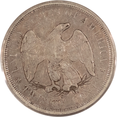 New Certified Coins 1875-S TWENTY CENT PIECE – PCGS VF-35, NICE ORIGINAL!