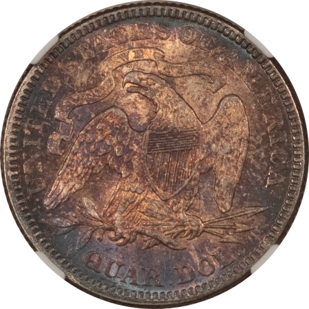 Liberty Seated Quarters 1877 SEATED LIBERTY QUARTER – NGC MS-63, CHOICE & PRETTY!