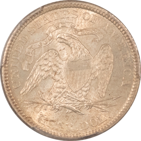 Liberty Seated Quarters 1877-CC SEATED LIBERTY QUARTER – PCGS MS-65, LUSTROUS GEM, FRESH, CARSON CITY!