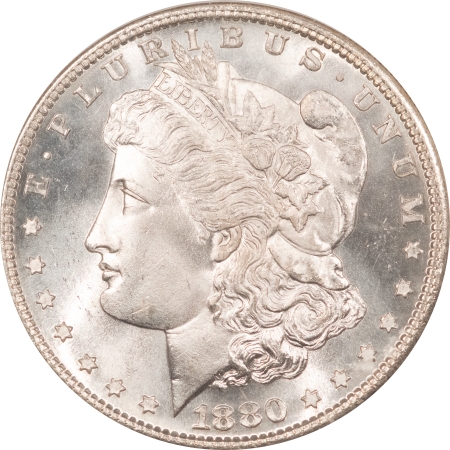 Morgan Dollars 1880-S $1 MORGAN DOLLAR – NGC MS-67, BLAZING WHITE & SUPERB GEM!