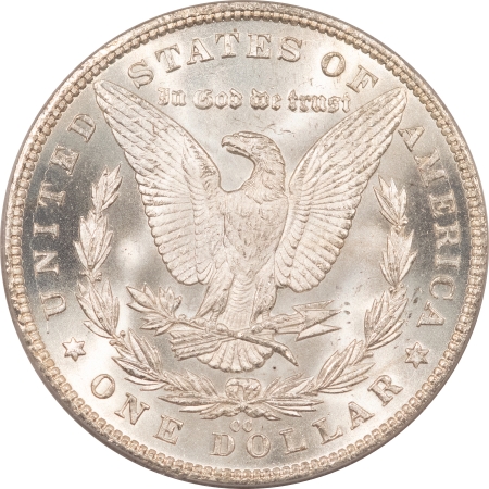 Morgan Dollars 1881-CC $1 MORGAN DOLLAR – PCGS MS-66, FRESH WHITE, NICE CHEEK, CARSON CITY!