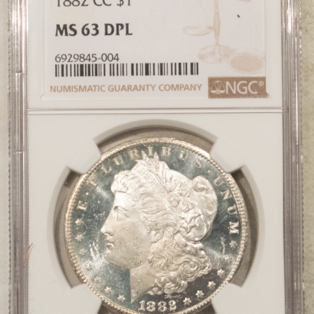 Morgan Dollars 1882-CC MORGAN DOLLAR NGC MS-63 DPL