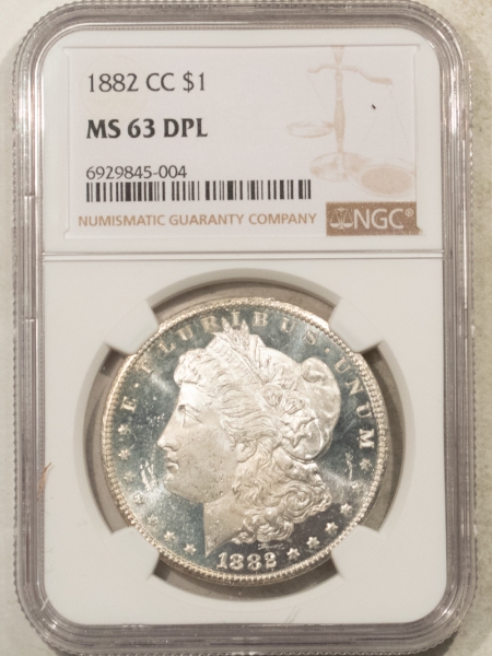 Morgan Dollars 1882-CC MORGAN DOLLAR NGC MS-63 DPL