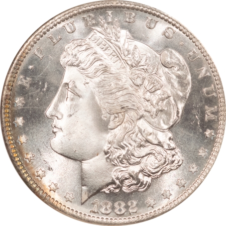 Morgan Dollars 1882-S $1 MORGAN DOLLAR – NGC MS-66, BLAST WHITE W/ GREAT LUSTER!