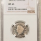 Liberty Seated Half Dimes 1837 LIBERTY SEATED HALF DIME NGC MS-61