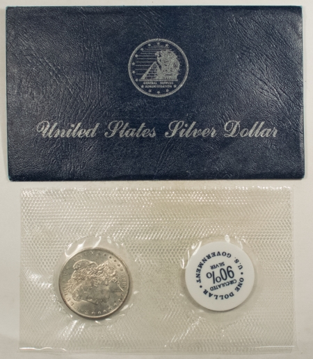 Morgan Dollars 1883-O $1 MORGAN DOLLAR BLUE GSA SOFT PAK – ORIGINAL UNCIRCULATED!