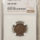 Buffalo Nickels 1917-D BUFFALO NICKEL NGC AU-58