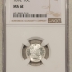 Liberty Seated Dimes 1889 PROOF SEATED LIBERTY DIME – NGC PF-62