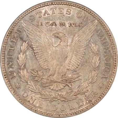 Morgan Dollars 1892-S $1 MORGAN DOLLAR – PCGS AU-50, REALLY TOUGH DATE, NICE FRESH!