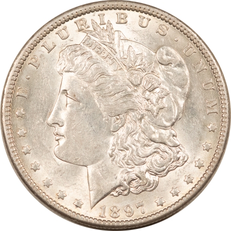 Morgan Dollars 1897-O $1 MORGAN DOLLAR – NICE ORIGINAL ABOUT UNCIRCULATED+