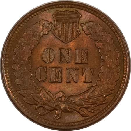 Indian 1902 INDIAN CENT – UNCIRCULATED, TRACES OF RED, PRETTY!