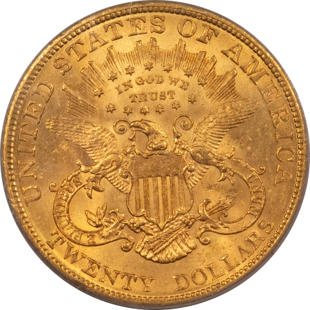 $20 1904 $20 LIBERTY GOLD DOUBLE EAGLE – PCGS MS-63, CHOICE